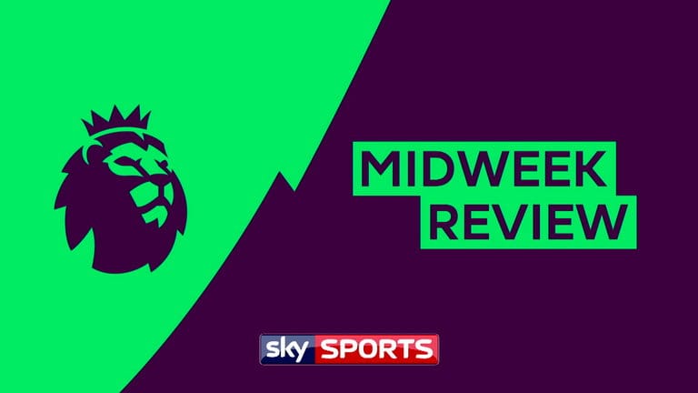 Premier League: Midweek Fixtures - Highlights Premier League Mid Week Review Show