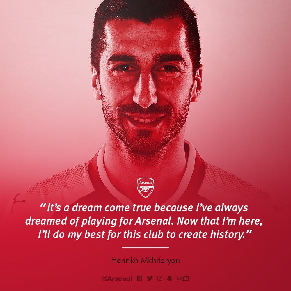 Mkhitaryan - Why I always dreamt of playing here. DUKjbSOW4AYL7oe