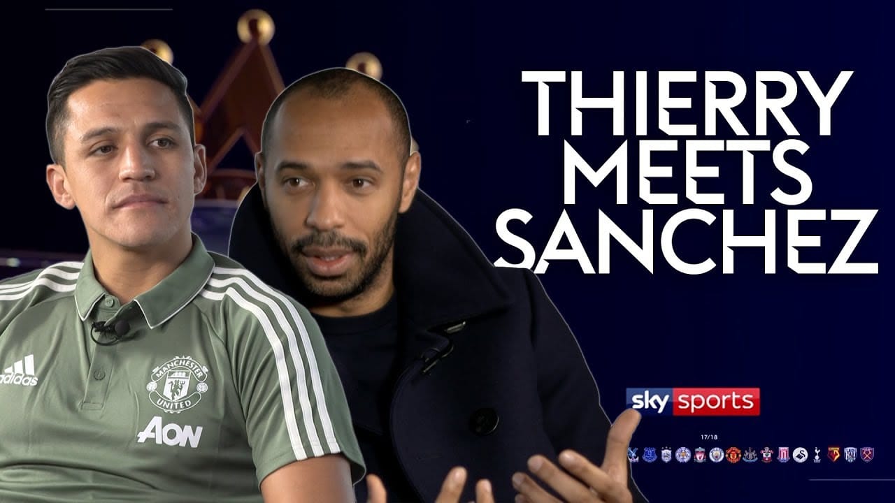 "I joined Man Utd to win everything!" | Thierry Henry meets Alexis Sanchez i joined man utd to win everythi
