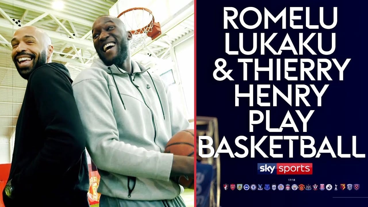 Romelu Lukaku meets Thierry Henry romelu lukaku meets thierry henr