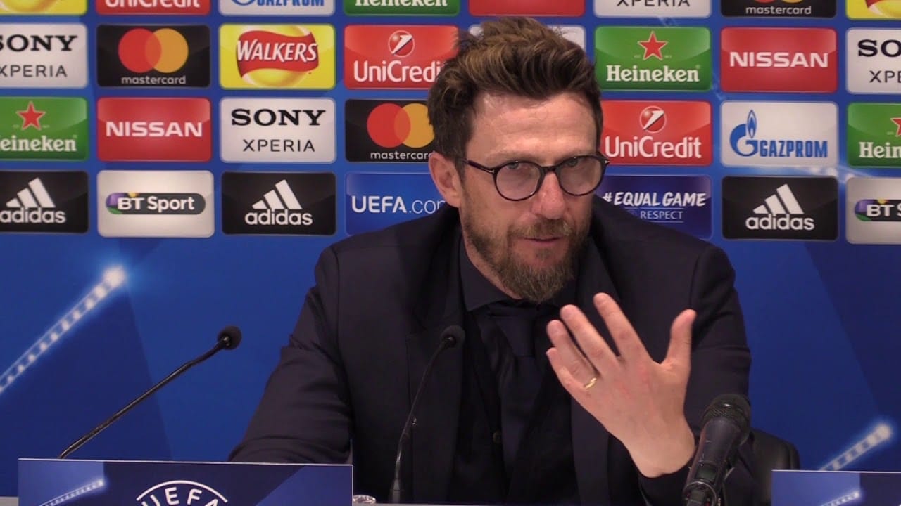 Liverpool vs Roma : Eusebio Di Francesco post-match press conference 2 Liverpool vs Roma : Eusebio Di Francesco post-match press conference 1