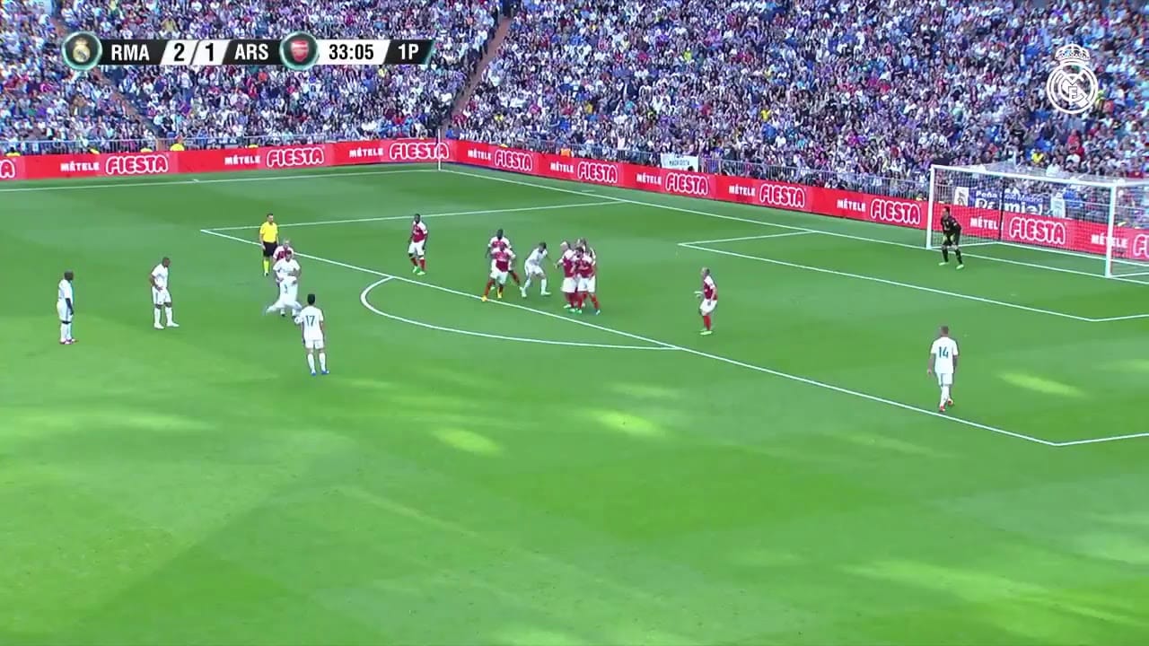 Real Madrid Legends vs Arsenal Legends - Full Match | Charity Match real madrid legends vs arsenal l