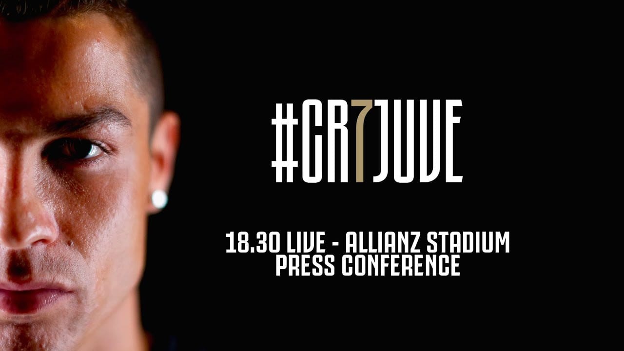 Cristiano Ronaldo’s Juventus Press Conference cristiano ronaldos juventus pres