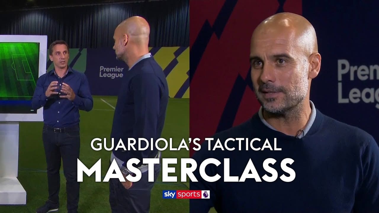 Pep Guardiola's insightful Manchester City tactical masterclass | Skysports pep guardiolas insightful manche