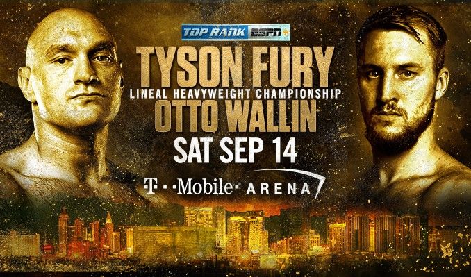 Tyson Fury vs Otto Wallin Full Fight Replay - Boxing | 14 September 2019 tyson fury vs otto wallin