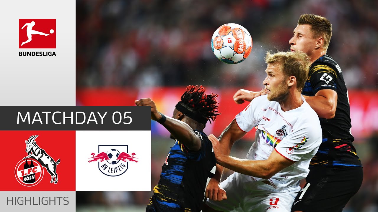Krydret Rød dato klon 1. FC Köln - RB Leipzig 1-1 | Highlights | Matchday 5 – Bundesliga 2021/22  - FootballOrgin