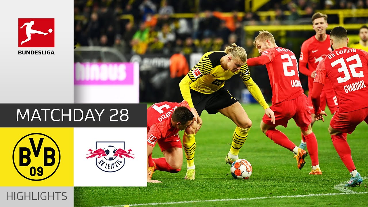Borussia Dortmund - RB Leipzig 1-4  Highlights  Matchday 28 – Bundesliga 2021/22