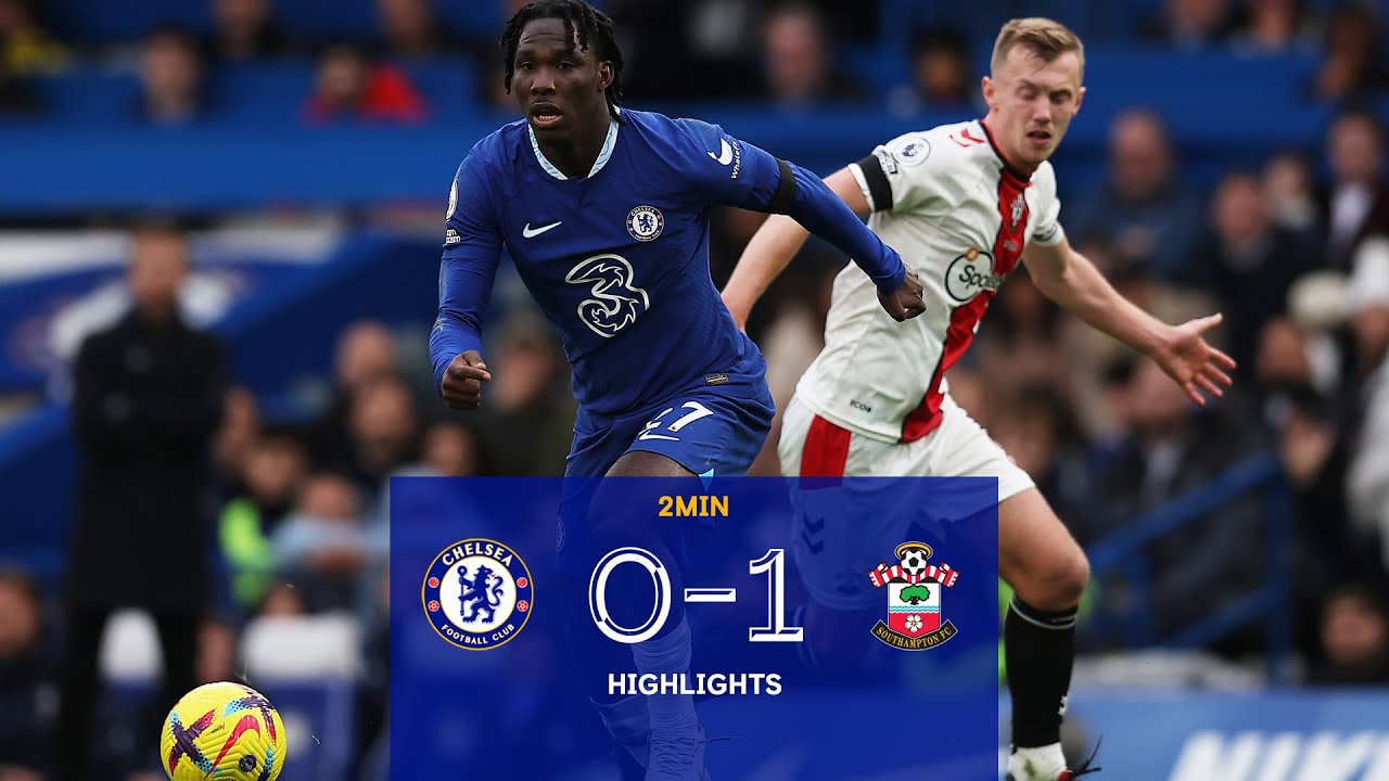 Chelsea V Southampton (01) Highlights Premier League