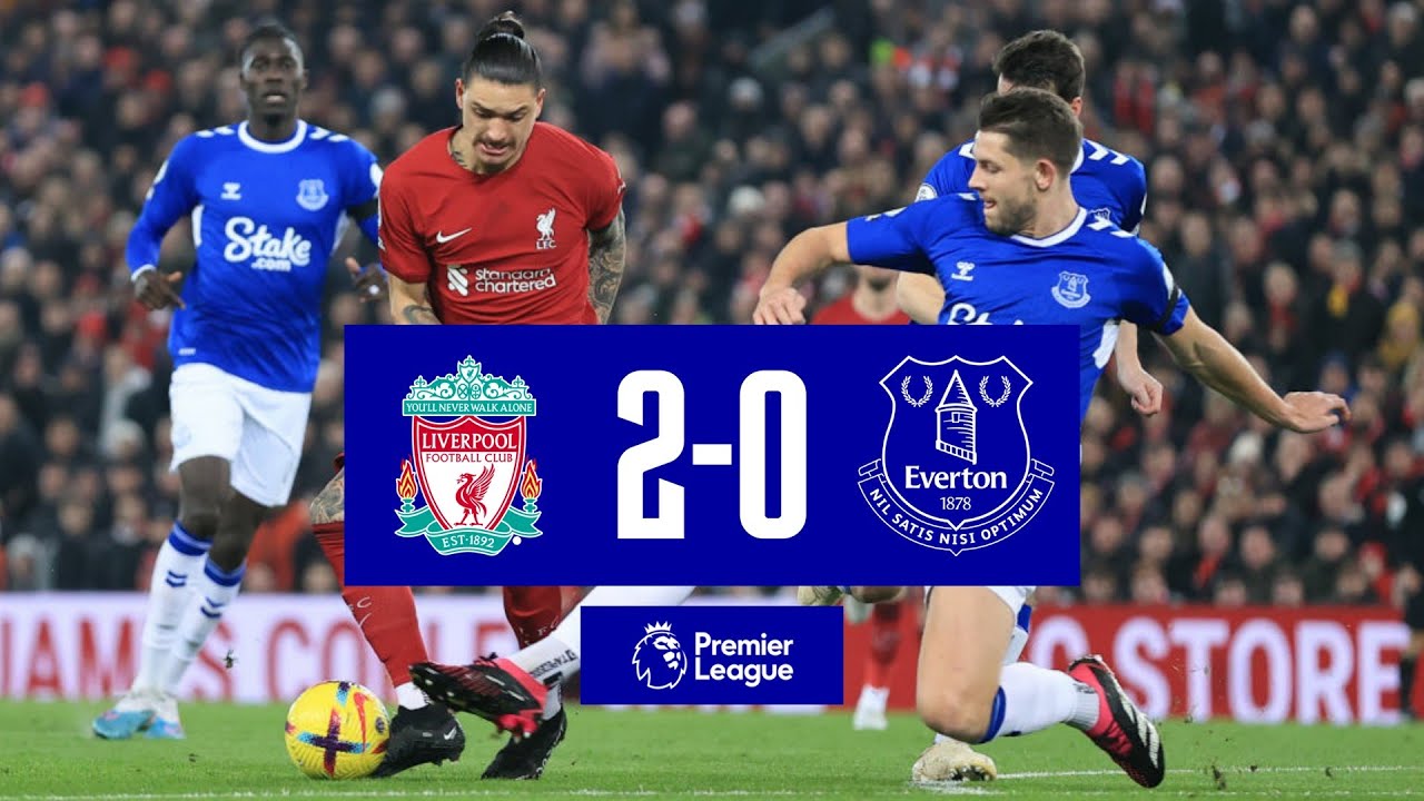 LIVERPOOL 20 EVERTON Premier League Highlights