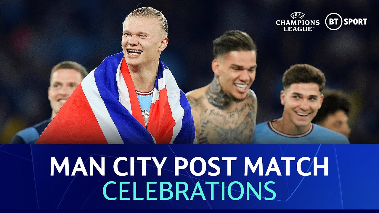 The Moment Man City Reached The Champions League Final Again The The Moment Man City Reached The Champions League Final Again The