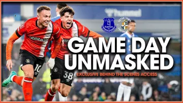 96th minute Woodrow winner!! ? | GAME DAY UNMASKED | Everton 1-2 Luton