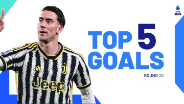 A masterful free-kick from Vlahovic | Top 5 Goals by crypto.com | Round 20 | Serie A 2023/24
