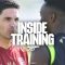 NELSON SCORES OUTRAGEOUS CHIP! Inside Training | Down to business in Dubai