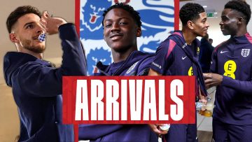 Bellingham & Saka Reunite, Rice v Ramsdale Darts  ? & Mainoo Gets Called-Up | Arrivals | England