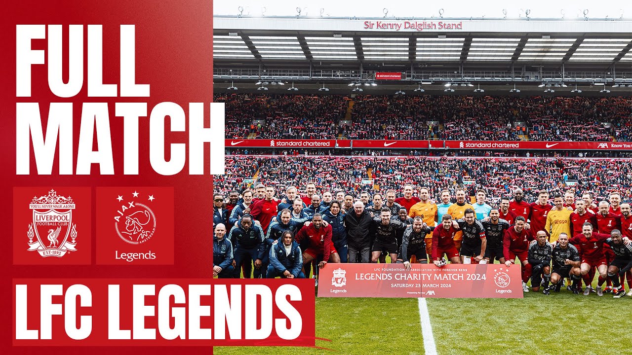 Liverpool FC Legends Vs Ajax Legends Full Match 23 March 2024