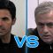 MIKEL ARTETA v JOSE MOURINHO – TEAMTALK STYLES | Part 1 ?