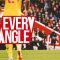 Every Angle of the Alexis Mac Allister screamer vs Sheffield United