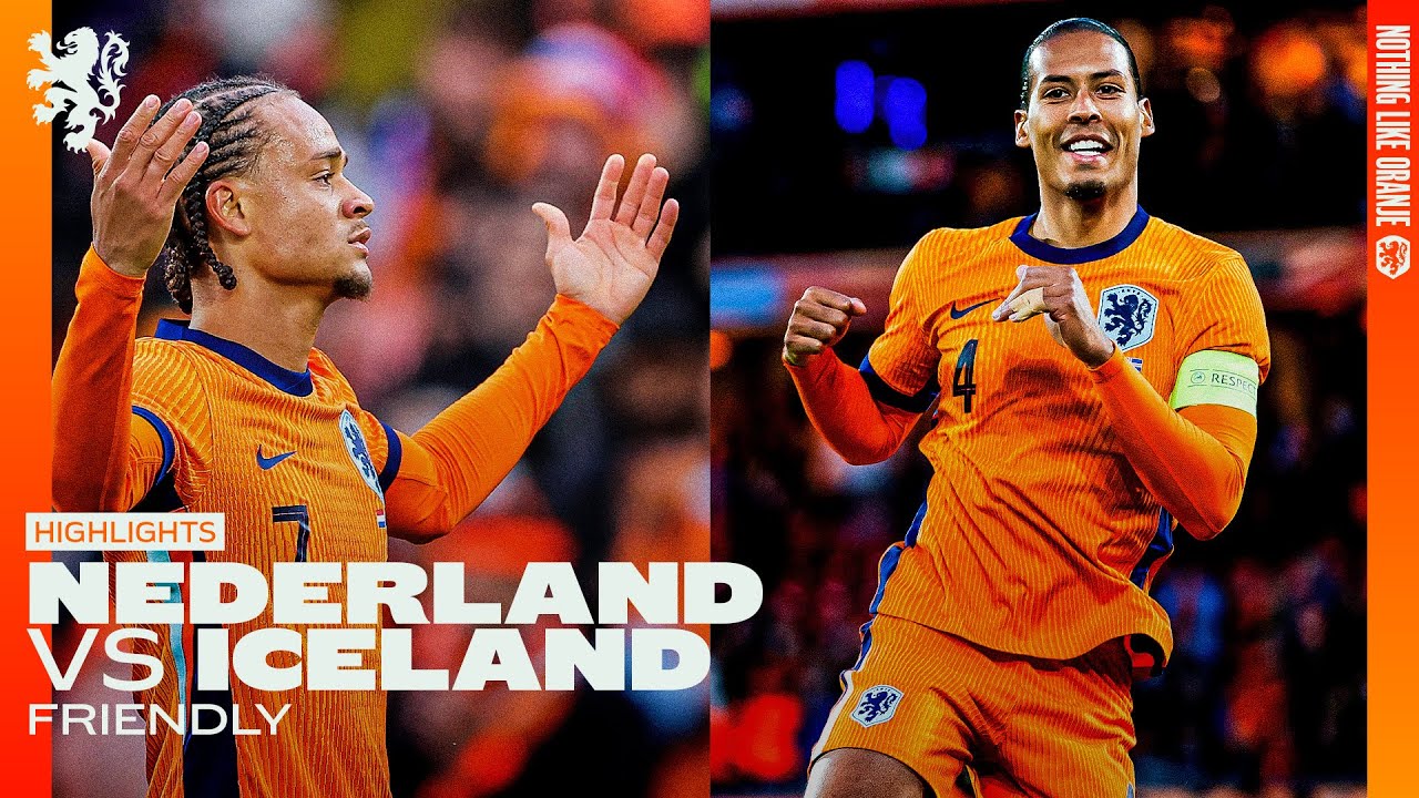 Bring On EURO 2024! ️‍🔥 Highlights Nederland Iceland (Friendly)