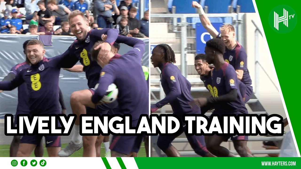 GREAT SPIRITS In England Camp As Three Lions Kick Off Euro 2025