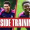 Trent v Bellingham Speed Test, Mainoos Bicycle Kick & Kanes Goal-Line Clearance | Inside Training