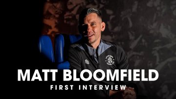 Matt Bloomfield is our new manager! ? | First Interview