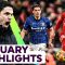 Premier League January Review: Highlights & The Biggest Moments!