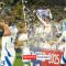 Leeds lap of honour & promotion celebrations at Elland Road