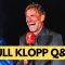 IN FULL: Jurgen Klopp Q&A