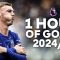 1 HOUR of the Premier Leagues BEST GOALS from 2024/25