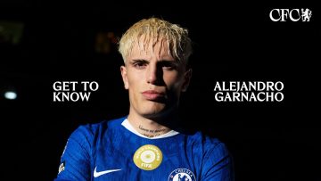 ALEJANDRO GARNACHO | First Interview in Blue ? | New Signing | Chelsea FC