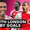 GABRIEL MAGALHAES Rates ARSENAL North London Derby Goals | Uncut