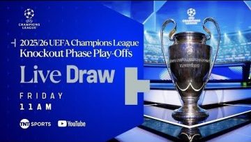 LIVE: UEFA Champions League 2025/26 Knockout Phase Play-Off Draw 🏆