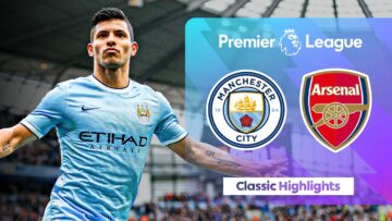 A 9 GOAL Classic Thriller! | Man City 6-3 Arsenal | Classic Premier League Highlights
