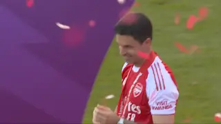 Arsenal’s FULL Premier League trophy celebrations