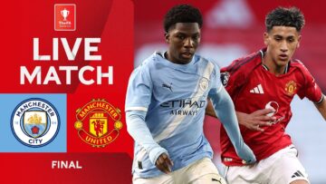 Manchester City v Manchester United Full Match | FA Youth Cup Final 2025-26