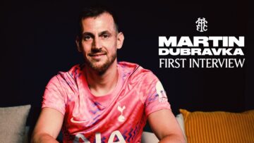 Martin Dubravkas first interview as a Spurs player 💬